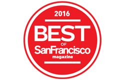 Best of San Francisco Magazine Award